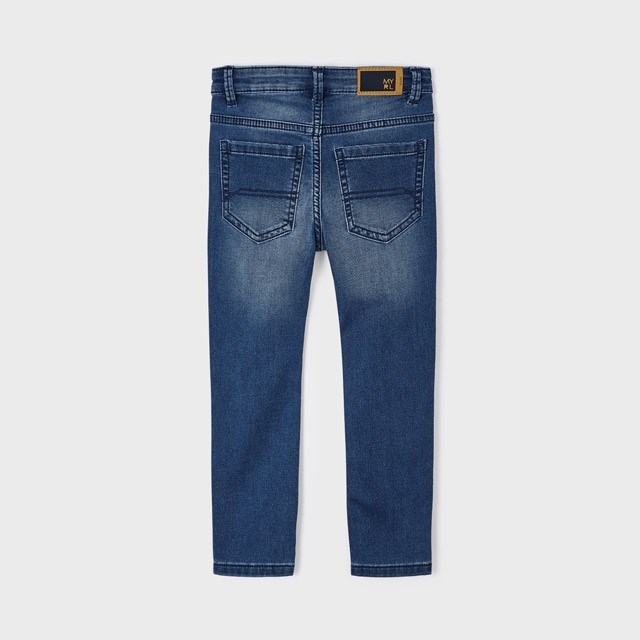 Mayoral Kışlık Erkek Yumuşak Denim Pantolon Mavi
