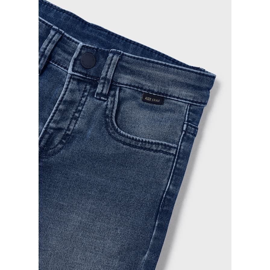 Mayoral Kışlık Erkek Yumuşak Denim Pantolon Mavi
