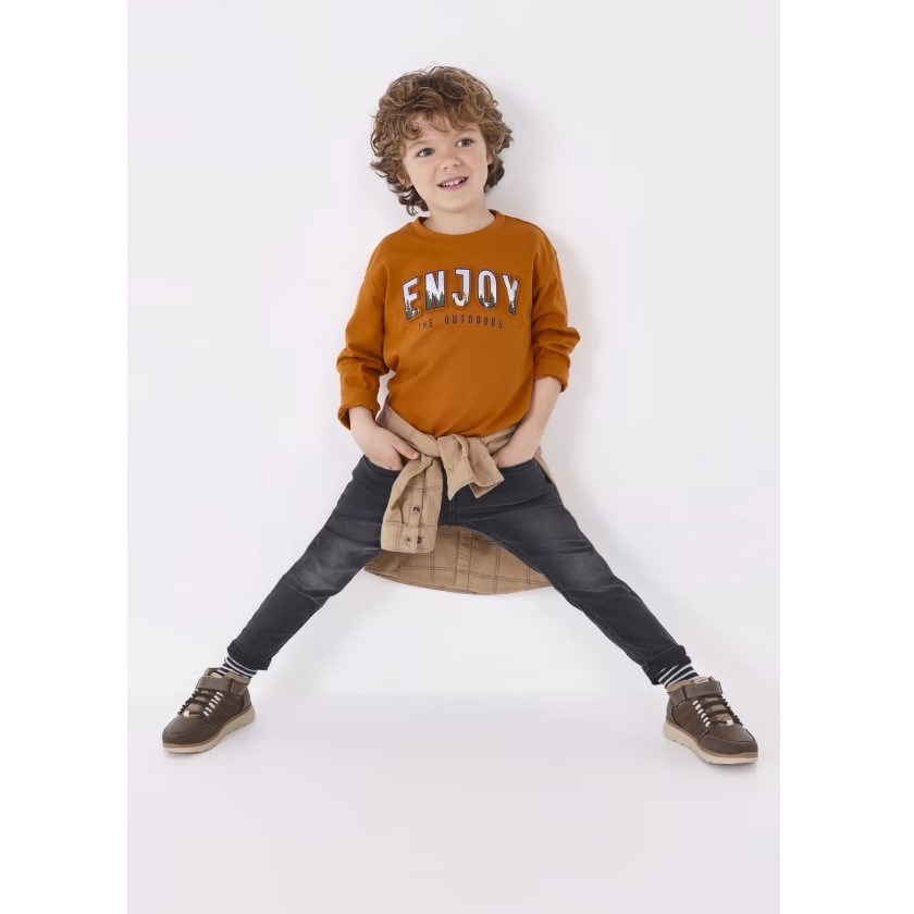 Mayoral Kışlık Erkek Denim Skinny Pantolon Gri
