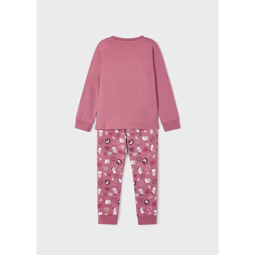 Mayoral Kışlık Kız Pijama Takım Pembe