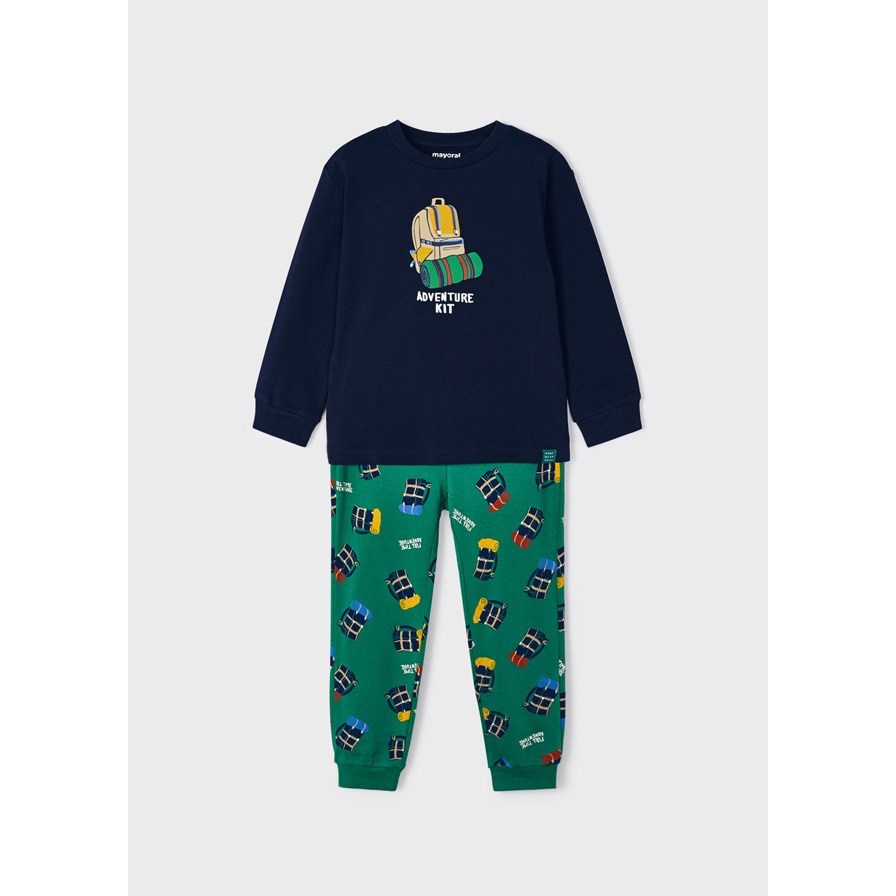 Mayoral Kışlık Erkek Pijama Takım Yeşil