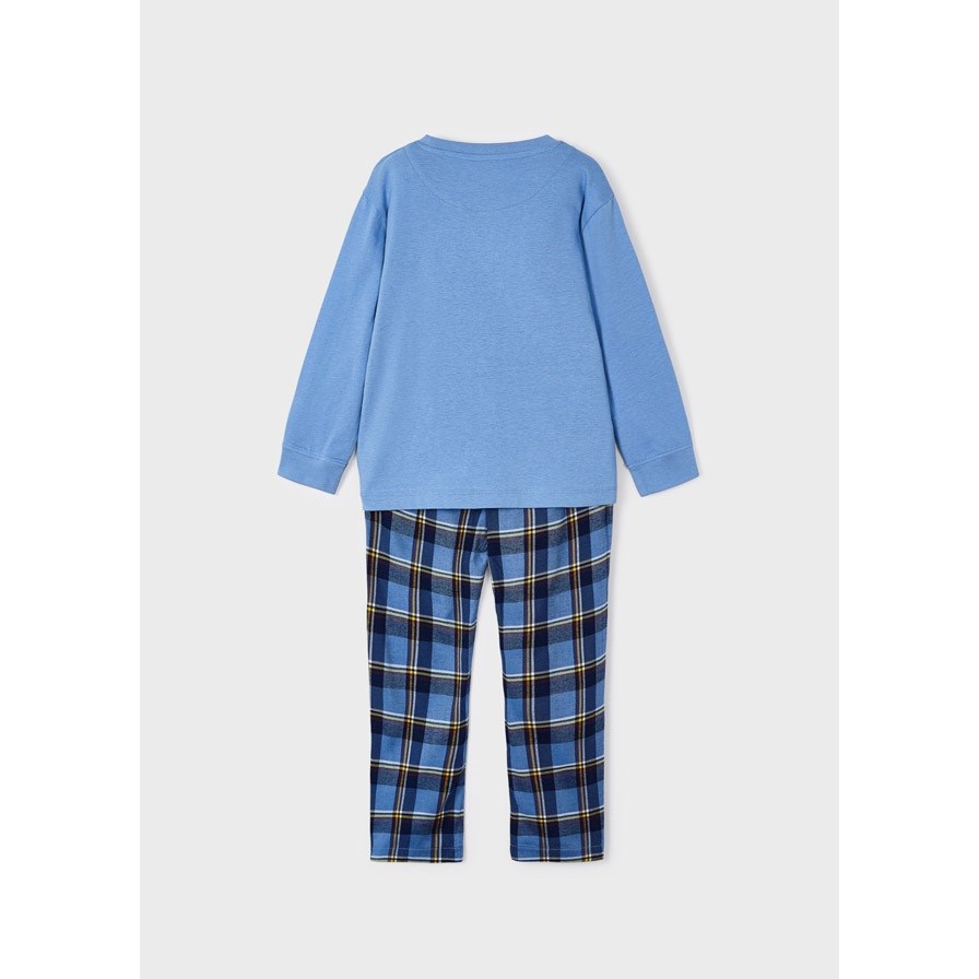 Mayoral Kışlık Erkek Çantalı Pijama Takım Mavi