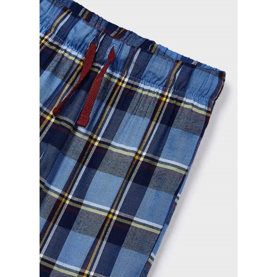 Mayoral Kışlık Erkek Çantalı Pijama Takım Mavi