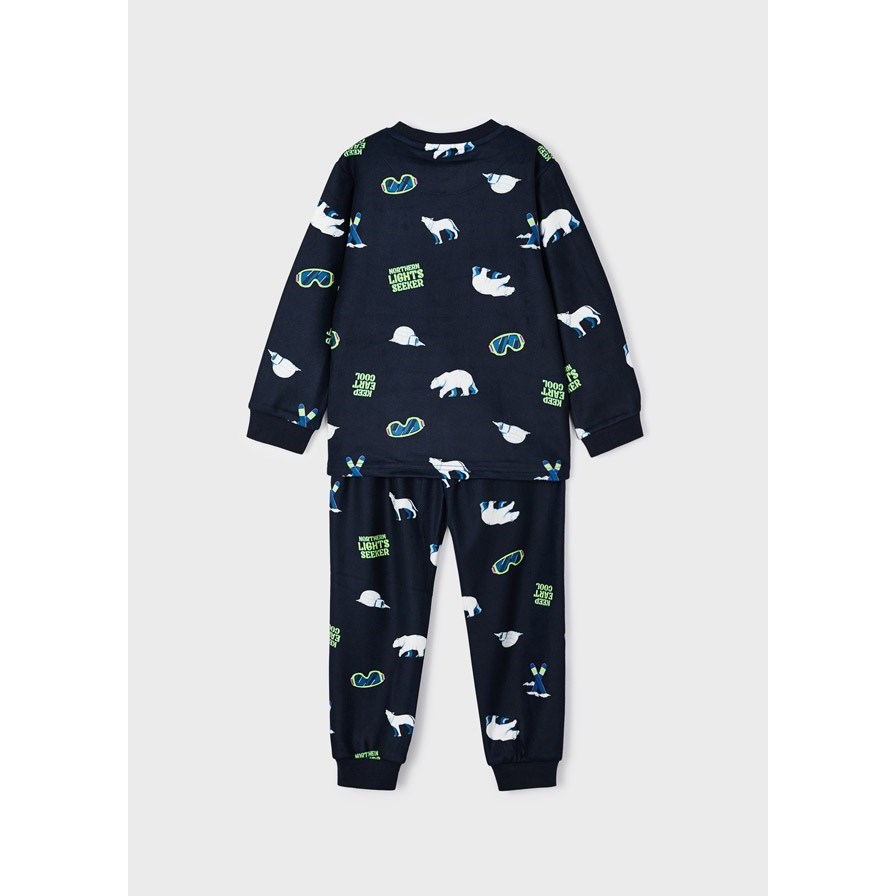 Mayoral Kışlık Erkek Pijama Takım Koyu Mavi