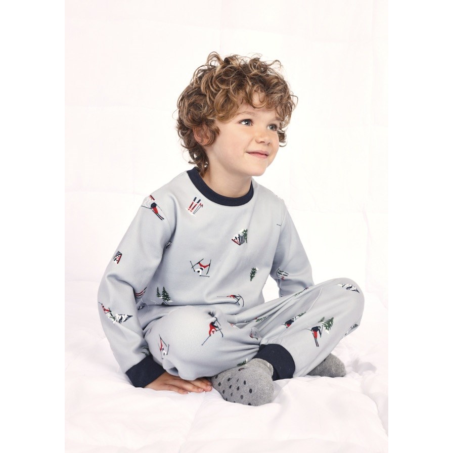 Mayoral Kışlık Erkek Pijama Takım Gri