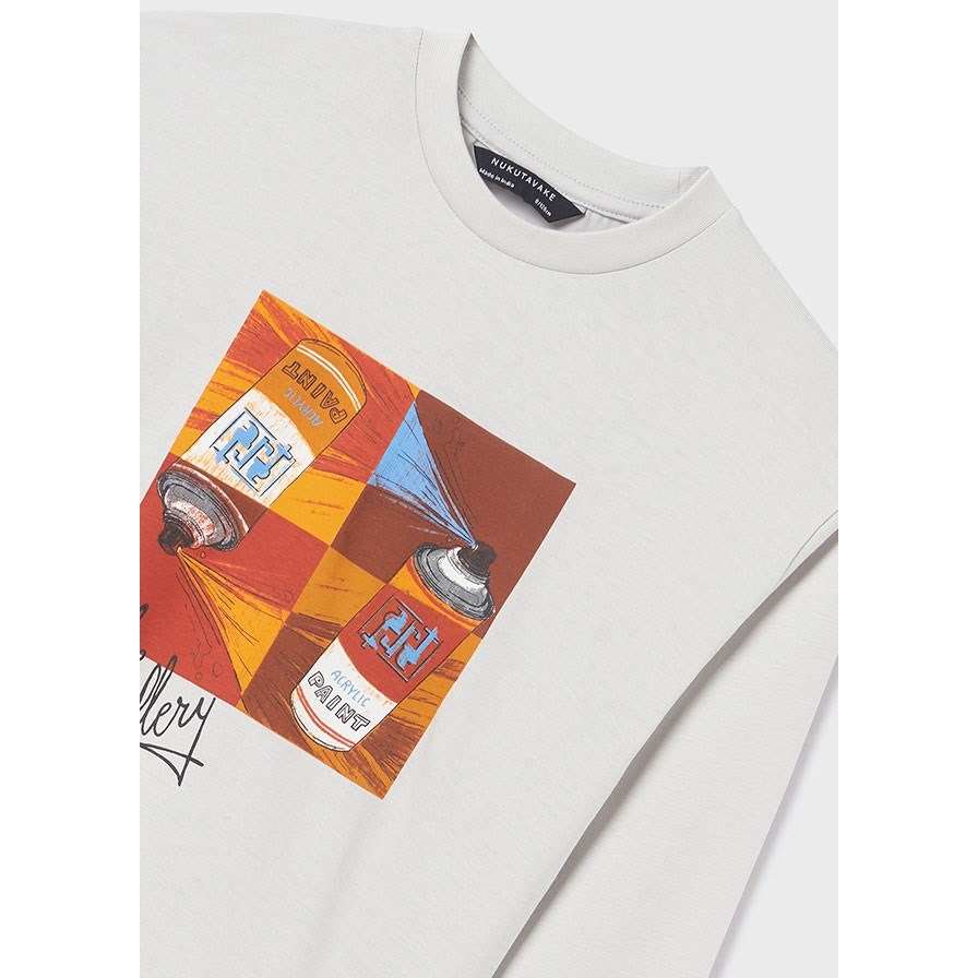 Mayoral Kışlık Erkek Uzun Kol T-shirt Gri