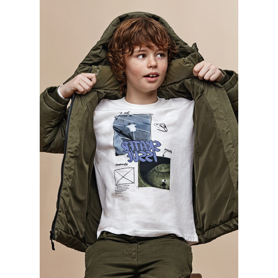 Mayoral Kışlık Erkek Uzun Kol T-shirt 2'li Set Yeşil