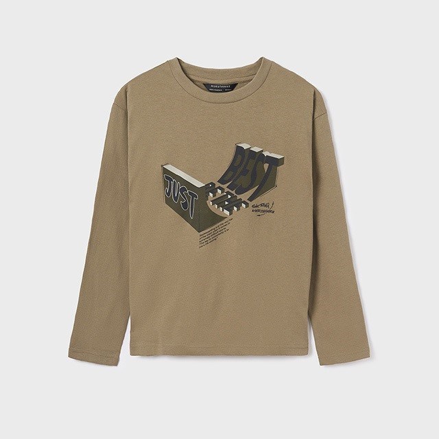 Mayoral Kışlık Erkek Uzun Kol T-shirt 2'li Set Yeşil