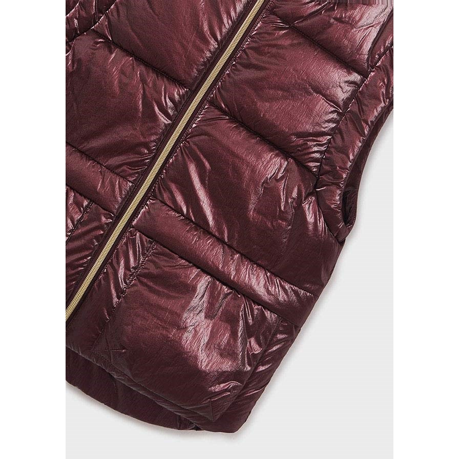 Mayoral Kışlık Kız Dolgulu Anorak Yelek Bordo
