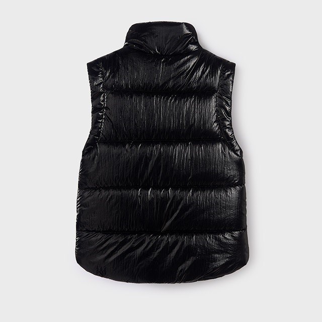 Mayoral Kışlık Kız Dolgulu Anorak Yelek Siyah