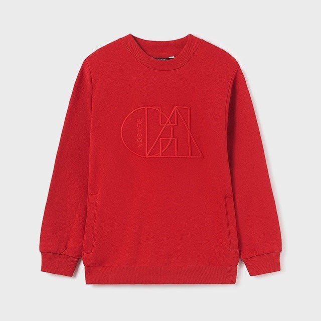 Mayoral Kışlık Erkek Uzun Kol S-shirt Kırmızı