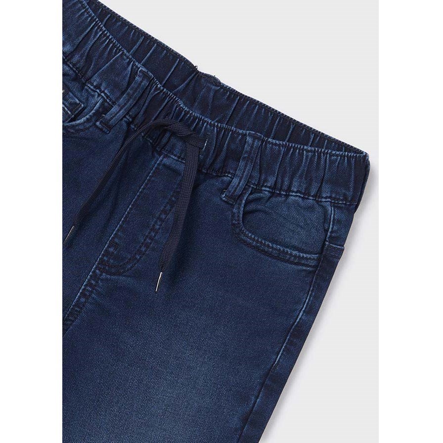 Mayoral Kışlık Erkek Yumuşak Denim Pantolon Koyu Mavi