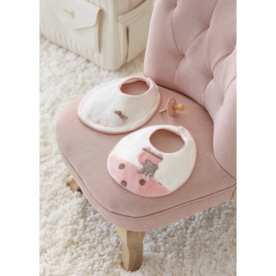 Mayoral Kız Bebek Önlük 2'li Set Pembe
