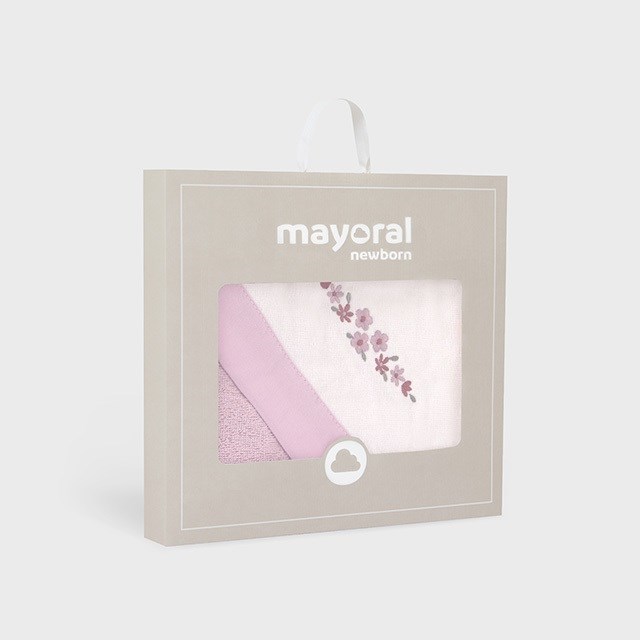 Mayoral Bebek Banyo Havlusu Mor