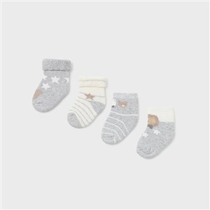 Mayoral Kışlık Erkek Bebek Çorap 4lü Set
