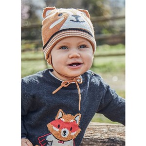 Mayoral Kışlık Erkek Bebek Örme Bere Şapka