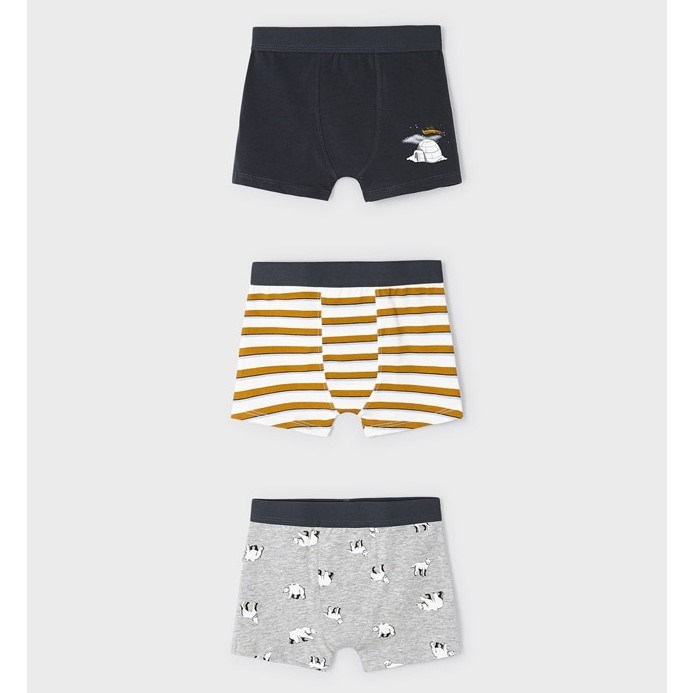 Mayoral Erkek Boxer Külot 3'lü Set Gri