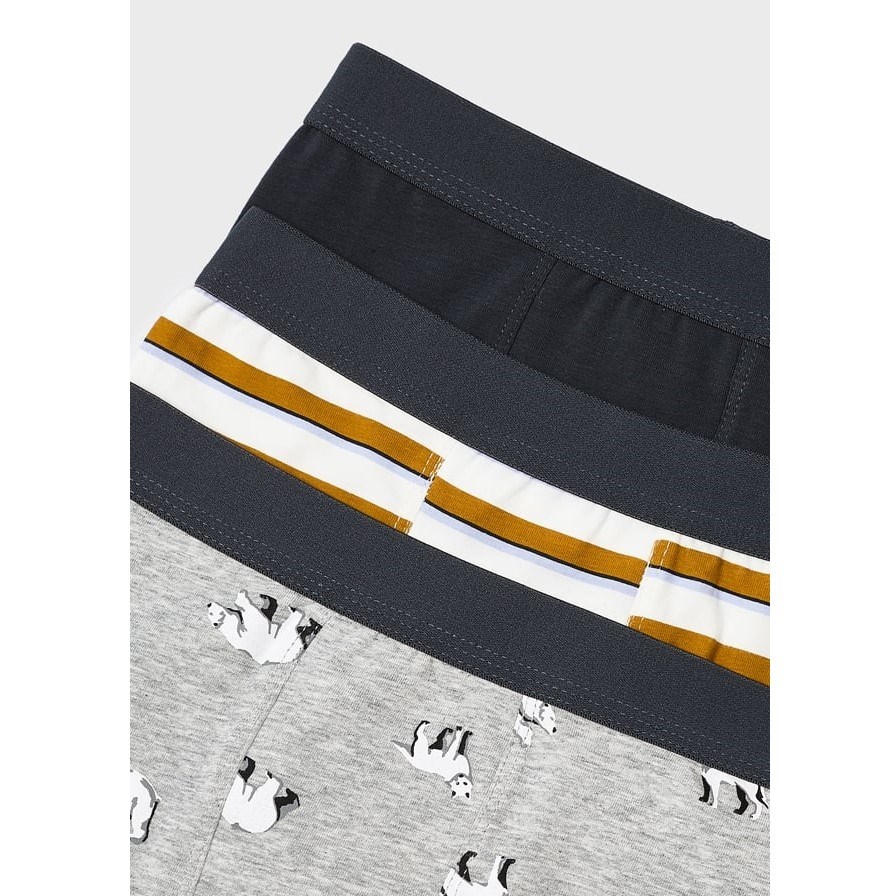 Mayoral Erkek Boxer Külot 3'lü Set Gri