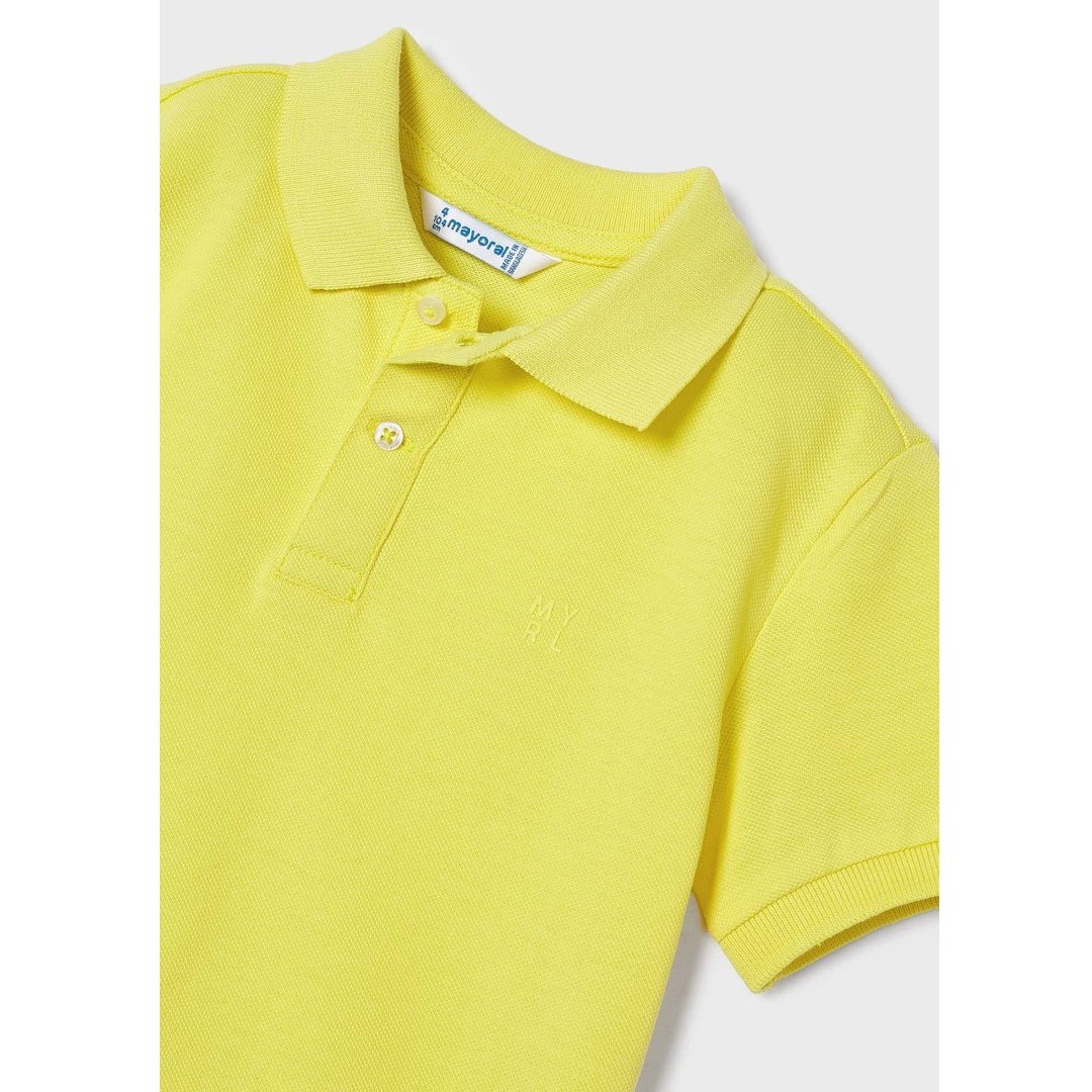 Mayoral Yazlık Erkek Polo T-shirt Sarı