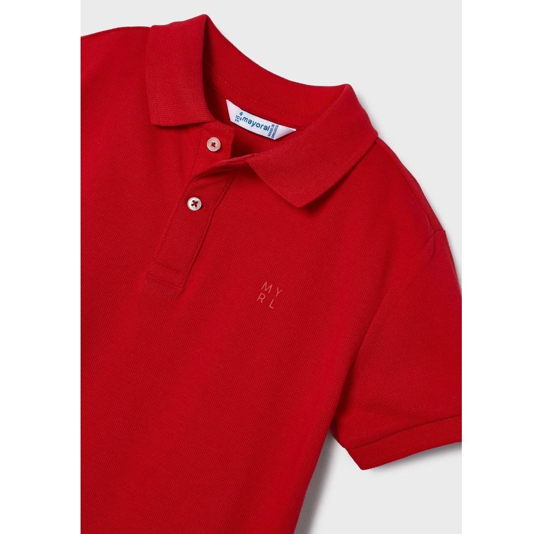 Mayoral Yazlık Erkek Polo T-shirt Kırmızı