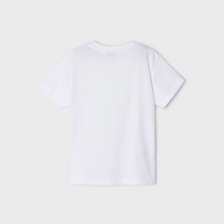 Mayoral Yazlık Erkek Kısa Kol T-shirt Beyaz