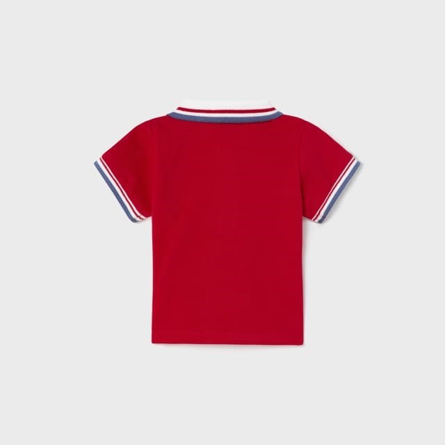 Mayoral Yazlık Erkek Bebek Kısa Kol T-shirt Kırmızı