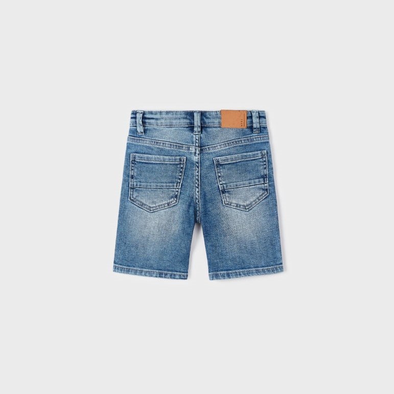 Mayoral Yazlık Erkek Denim Şort Mavi