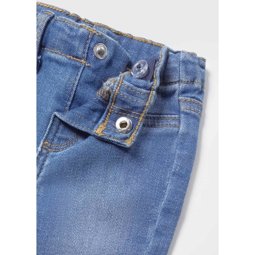 Mayoral Yazlık Erkek Bebek Denim Pantolon Mavi