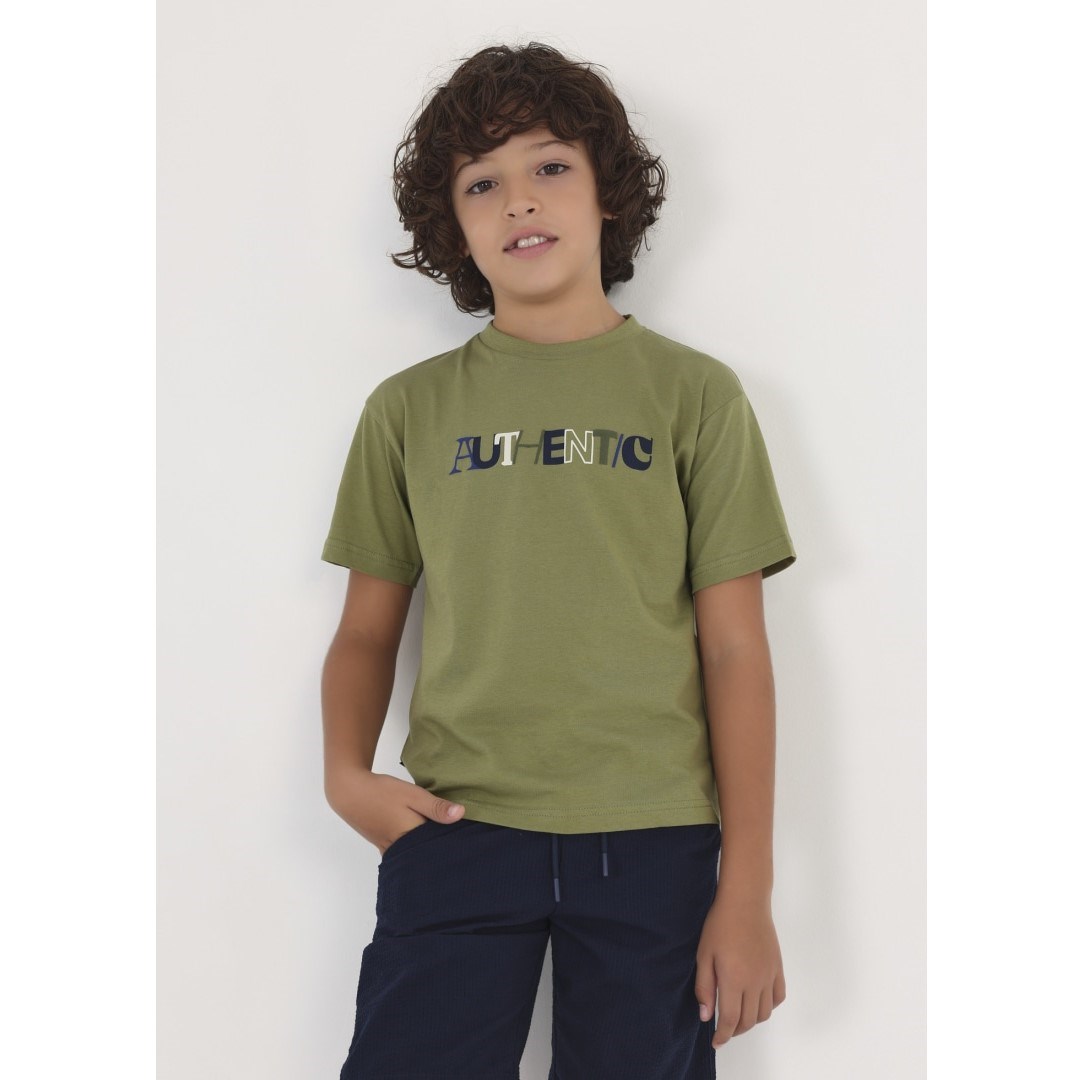 Mayoral Yazlık Erkek Kısa Kol T-shirt Yeşil