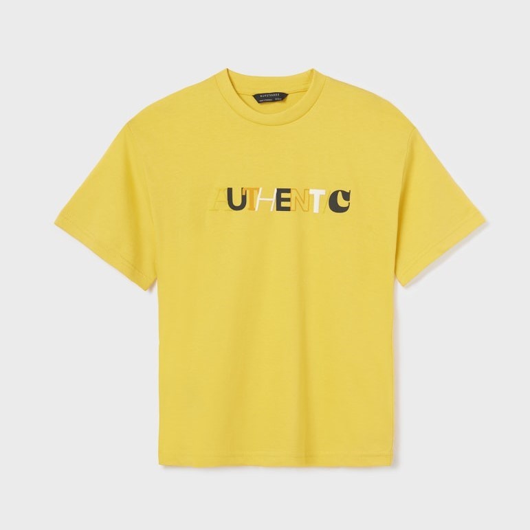 Mayoral Yazlık Erkek Kısa Kol T-shirt Sarı