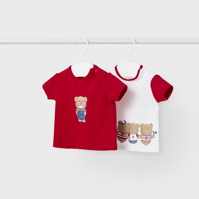 Mayoral Yazlık Erkek Bebek Kısa Kol T-shirt 2'li Set