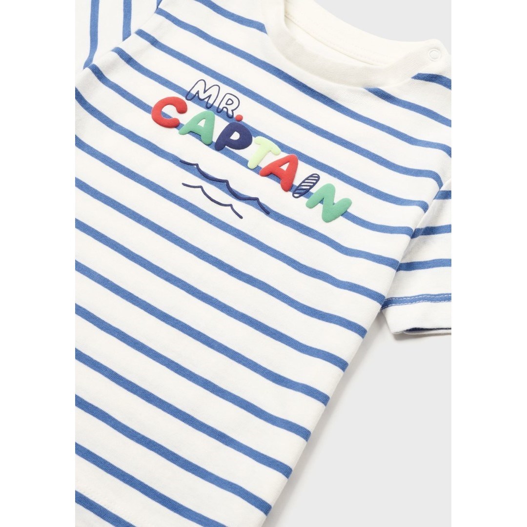 Mayoral Yazlık Erkek Bebek Kısa Kol T-shirt 2'li Set Yeşil