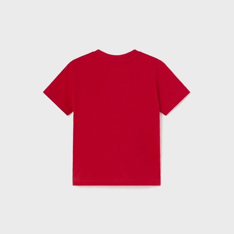 Mayoral Yazlık Erkek Bebek Kısa Kol T-shirt Kırmızı