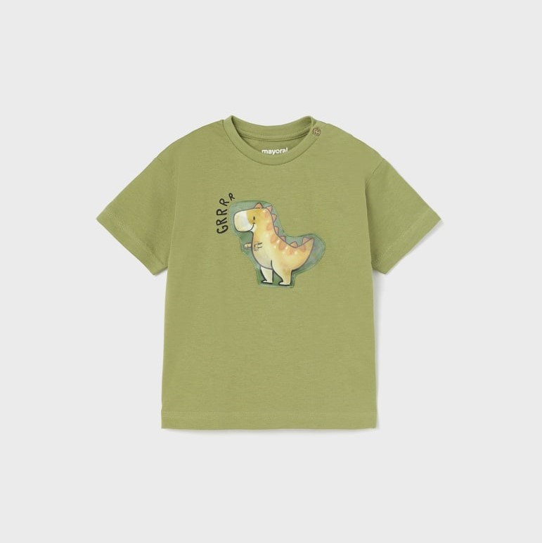 Mayoral Yazlık Erkek Bebek Kısa Kol T-shirt Yeşil