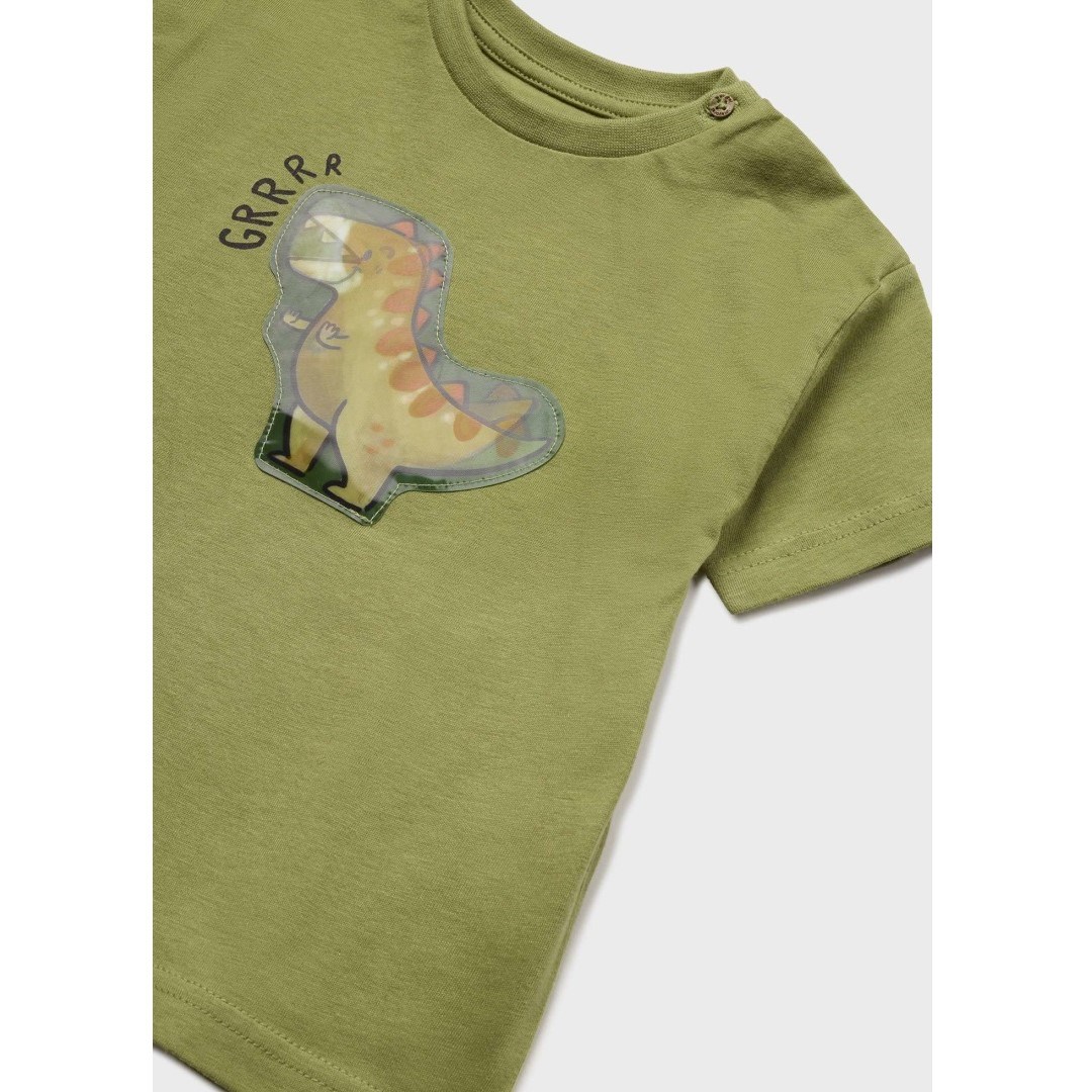 Mayoral Yazlık Erkek Bebek Kısa Kol T-shirt Yeşil