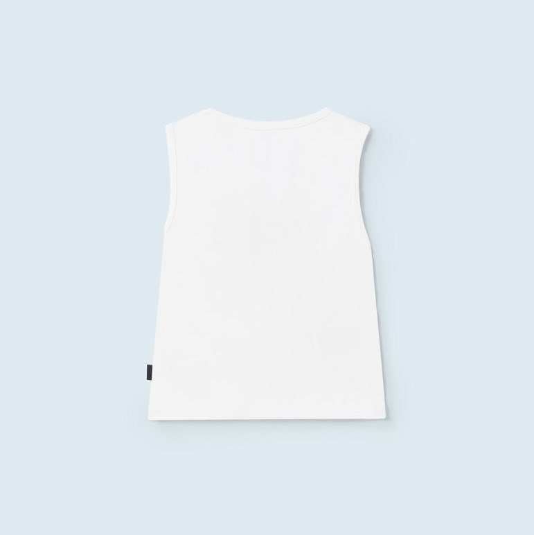 Mayoral Yazlık Erkek Bebek Kolsuz T-shirt Turuncu