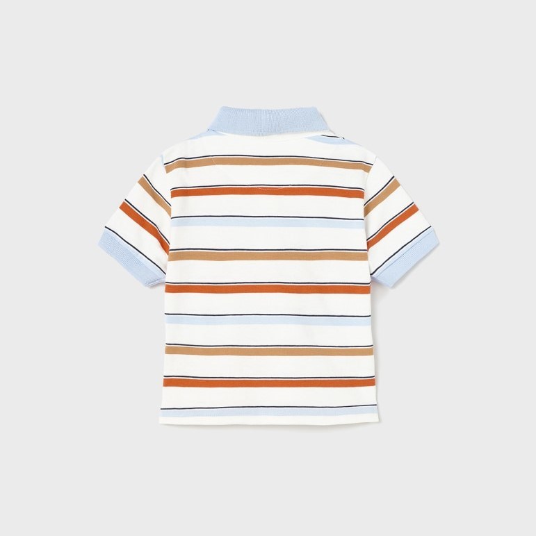 Mayoral Yazlık Erkek Bebek Kısa Kol Polo T-shirt Mavi
