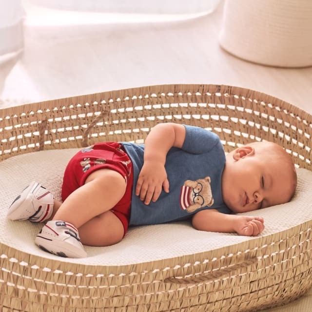 Mayoral Yazlık Erkek Bebek T-shirt Şort Set Koyu Mavi