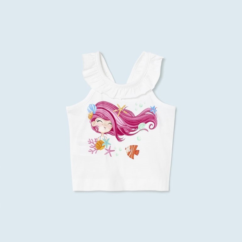 Mayoral Yazlık Kız Bebek T-shirt Şort 3'lü Set Pembe