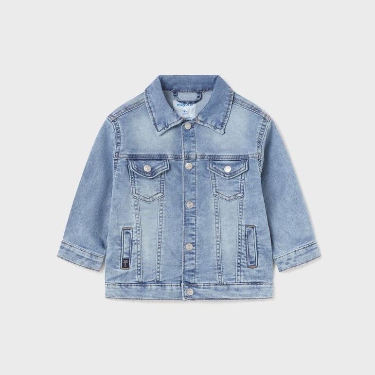 Mayoral Yazlık Erkek Bebek Denim Ceket Mavi