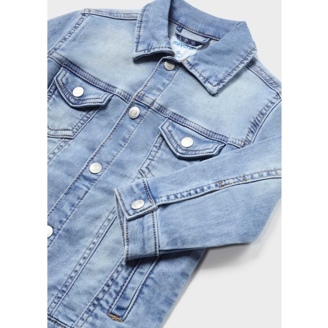 Mayoral Yazlık Erkek Bebek Denim Ceket Mavi