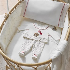Mayoral Yazlık Kız Bebek Patikli Pantolon Bluz 2'li Set