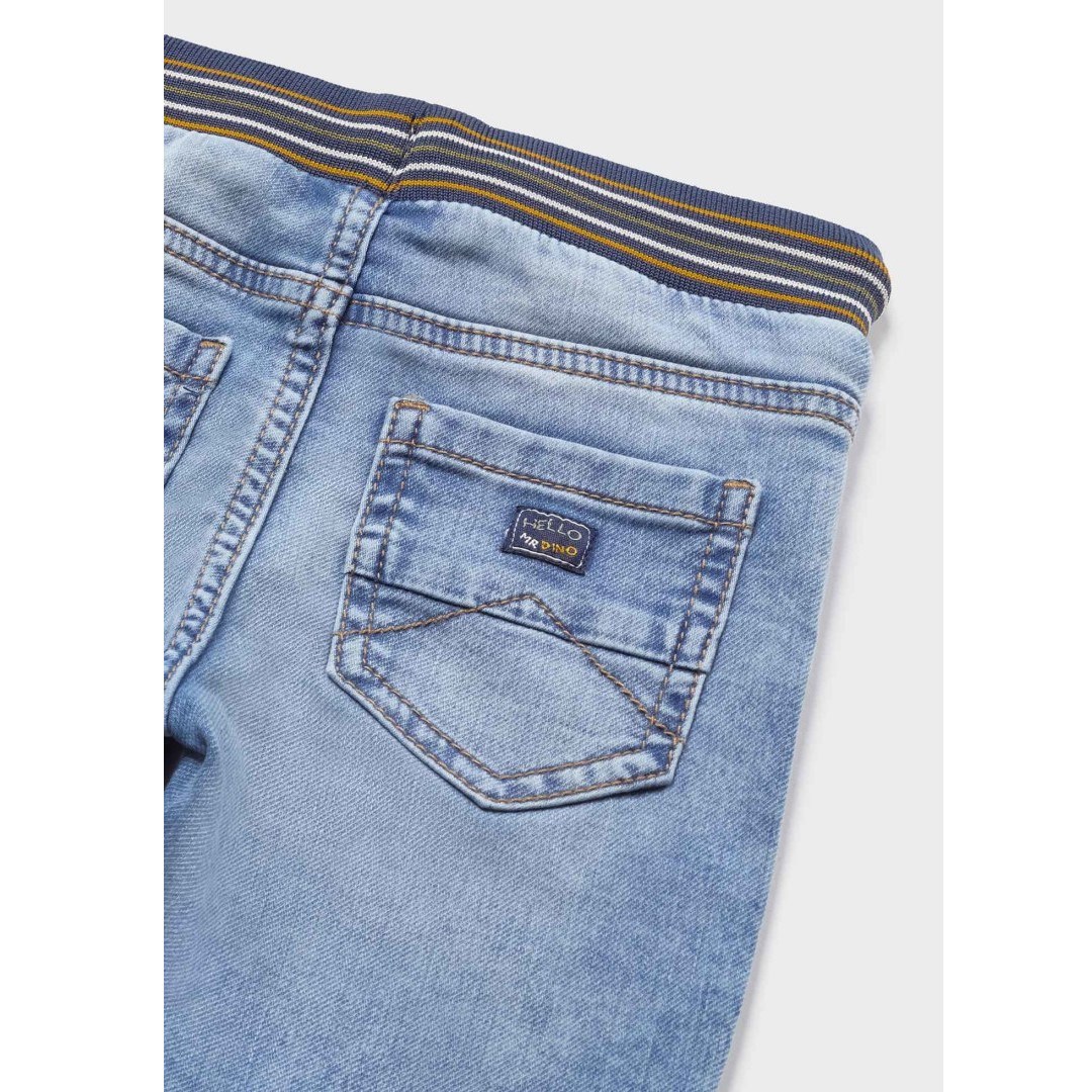 Mayoral Yazlık Erkek Bebek Denim Pantolon Mavi