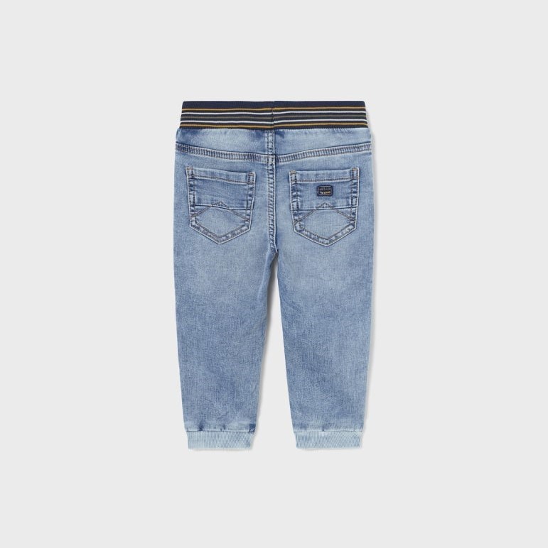 Mayoral Yazlık Erkek Bebek Denim Pantolon Mavi