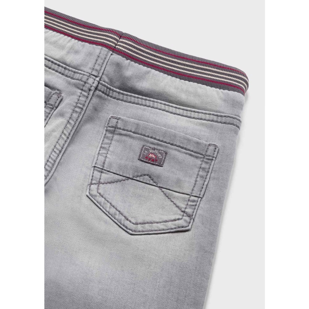Mayoral Yazlık Erkek Bebek Denim Pantolon Gri
