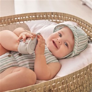 Mayoral Yazlık Erkek Bebek Kısa Salopet Şapka Set
