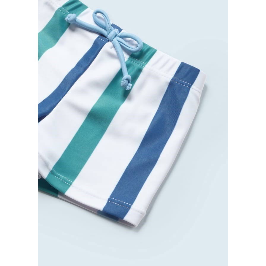Mayoral Yazlık Erkek Bebek T-shirt Mayo Set Mavi