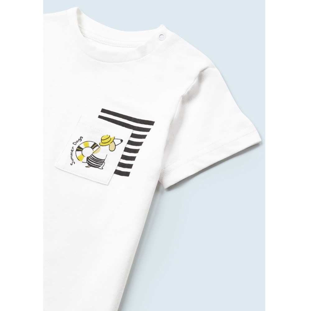 Mayoral Yazlık Erkek Bebek Bluz Mayo Set Sarı