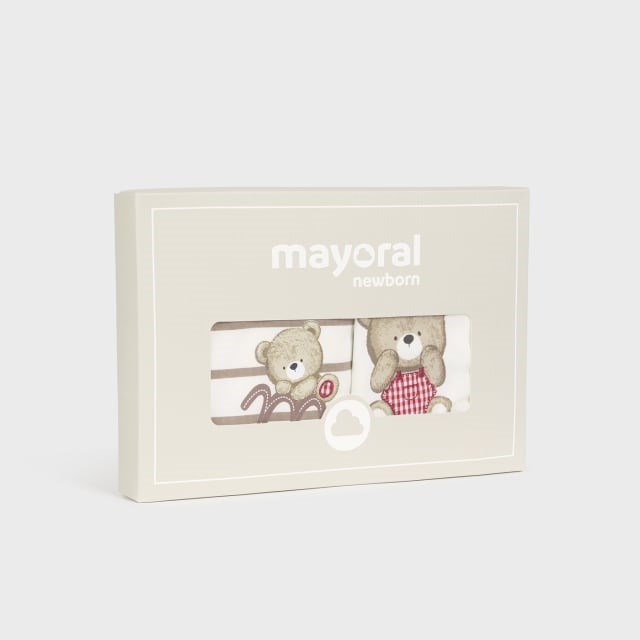 Mayoral Yazlık Kız Bebek Body Tulum 3'lü Set Pembe
