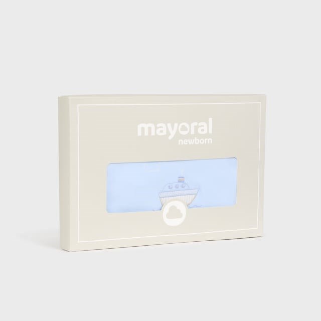 Mayoral Yazlık Erkek Bebek Patikli Tulum Mavi